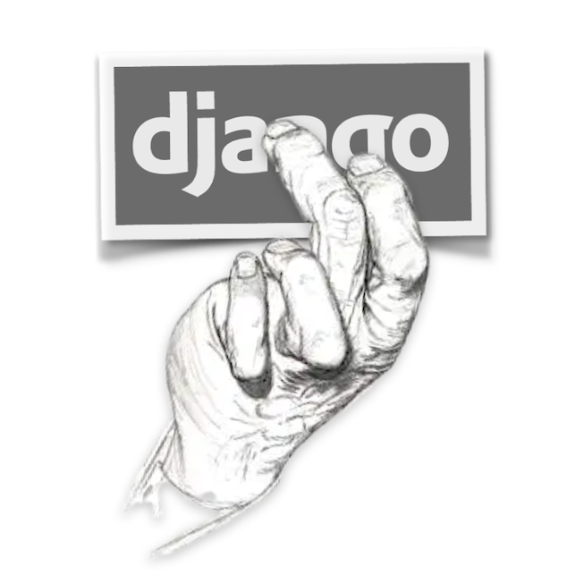 Django with Django's hand